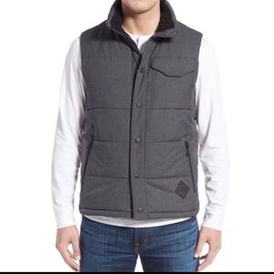 The North Face Men’s Medium Patricks Point Vest Puffer Grey Insulated